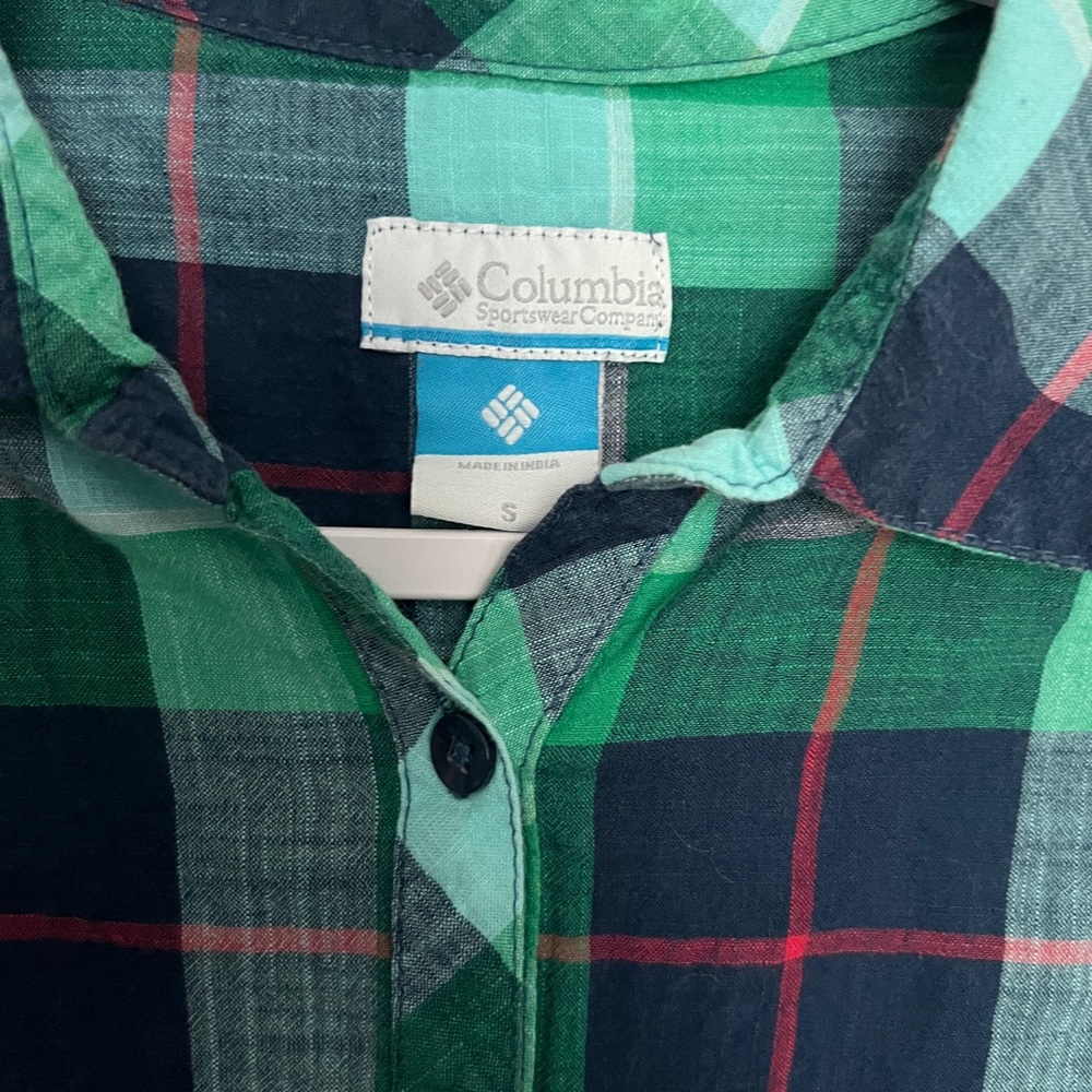 Columbia plaid long sleeve